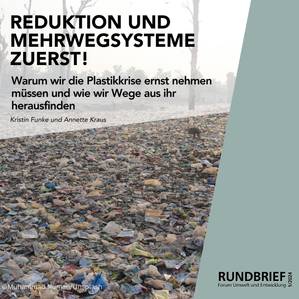 Rundbrief: Reduktion & Mehrwegsysteme zuerst